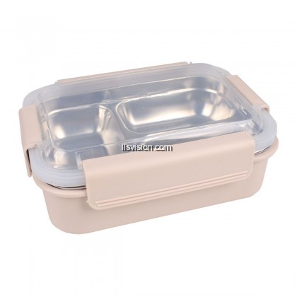 LLS PP Stainless Steel Lunch Box