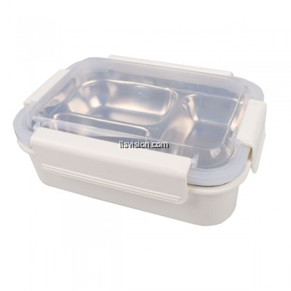 LLS PP Stainless Steel Lunch Box